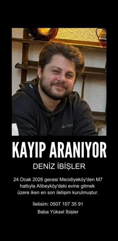 Kayıp olarak aranan üniversite öğrencisi Deniz İbişlerin son görüntüleri ortaya çıktı