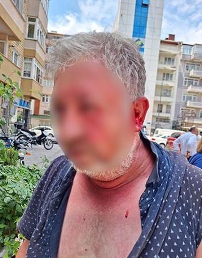 Kız arkadaşını hatalı park nedeniyle uyaran esnafı yumrukladı