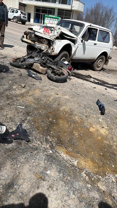 Orduda ciple çarpışan motosikletin sürücüsü öldü