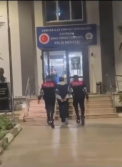 Sarıyer’de 14 yaşındaki çocuk gözdağı için kalaşnikofla havaya ateş açtı, yakalandı