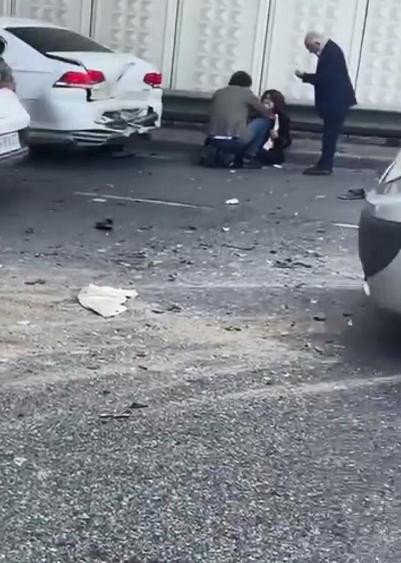 Şişlide alt geçitte 5 aracın karıştığı zincirleme kaza: 1 doktor yaralandı