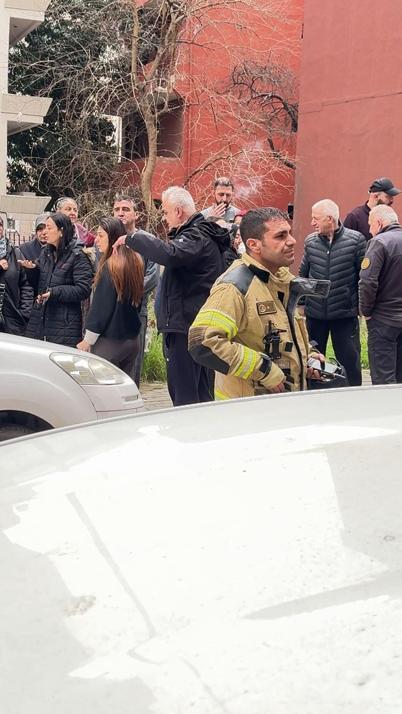 Avcılarda ocakta unutulan yemek paniğe neden oldu