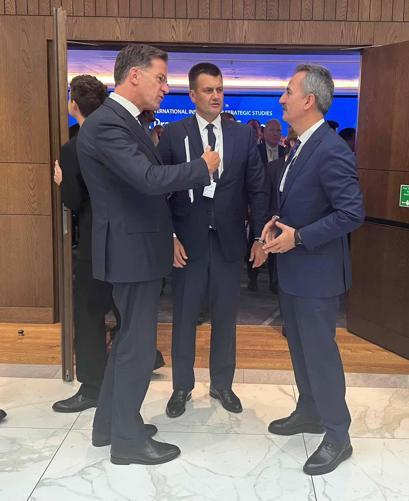 Savunma Sanayii Başkanı Görgün, NATO Genel Sekreteri Rutte ile görüştü