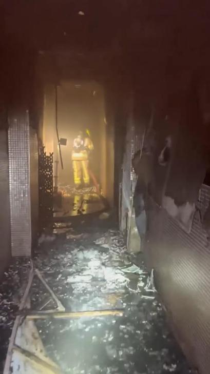 Bursada 7 katlı otelde yangın paniği: 8 kişi dumandan etkilendi