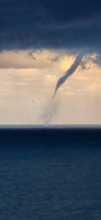 Zonguldakta denizde 2 hortum oluştu