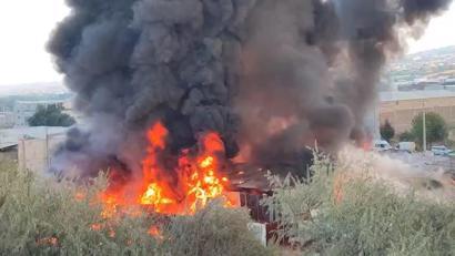Bursa’da geri dönüşüm tesisinde çıkan yangın söndürüldü