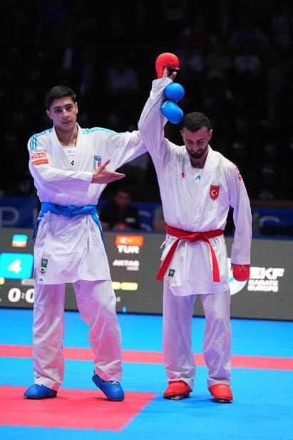 Avrupa Karate Şampiyonasında Uğur Aktaş’tan gümüş madalya