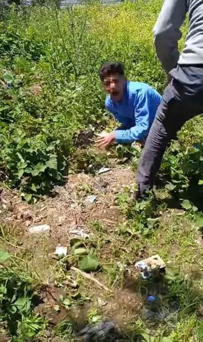 Gençleri dövüp serbest kalan şüpheli, mahalledeki başka bir kişiyi de darbetmiş