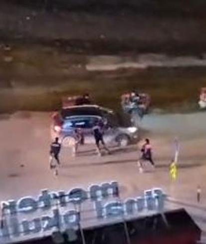 Zeytinburnunda polisin dur ihtarına uymayan şüpheli yakalandı