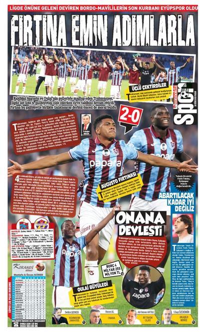 Trabzonspor’un gözü zirvede; 4x4’lük fırtına