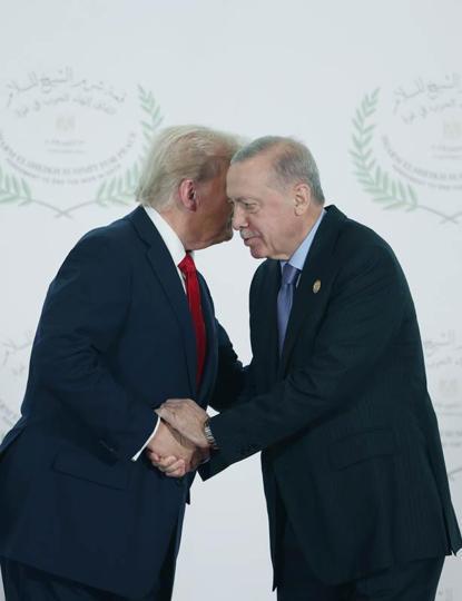 Cumhurbaşkanı Erdoğan, Barış Zirvesinde aile fotoğrafı çekimine katıldı