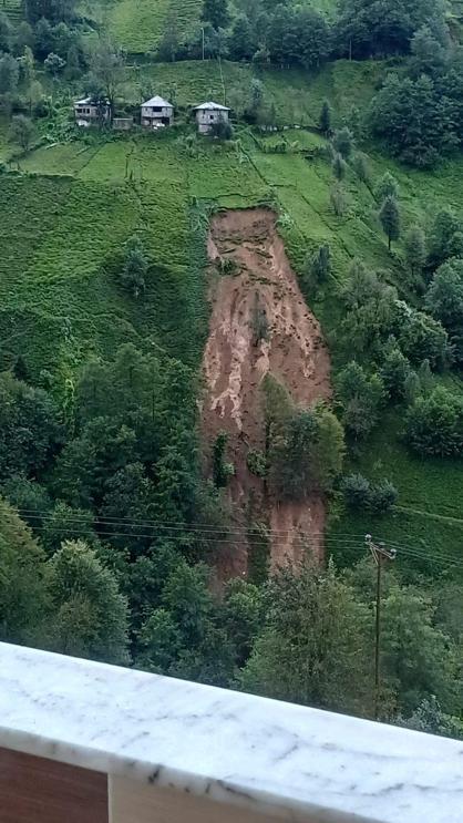Rize ve Artvin’de sel sonrası hasar tespiti