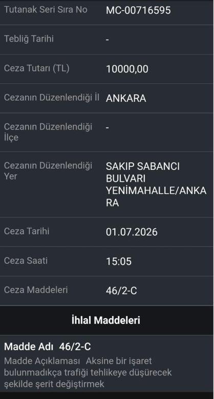 Fahri müfettişin yazdırdığı ceza, delil olmadığı gerekçesiyle iptal edildi