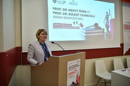 Prof. Dr. Mesut Önen ve Prof. Dr. Bülent Tahiroğlu düzenlenen sempozyumla anıldı