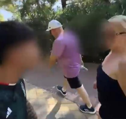 Turistlere hakaret edip sosyal medyadan paylaşan şüpheliye gözaltı