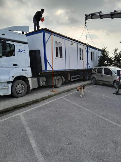 Depremde işçiye verilen konteyner için icra takibi