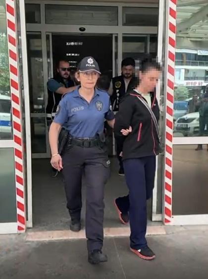 Şüpheli itfaiyecinin, dehşetin yaşandığı eve, gelip, gittiği zamana ait görüntüler ortaya çıktı