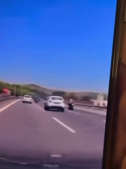 Sosyal medya ünlüsünün öldüğü motosiklet kazası kamerada