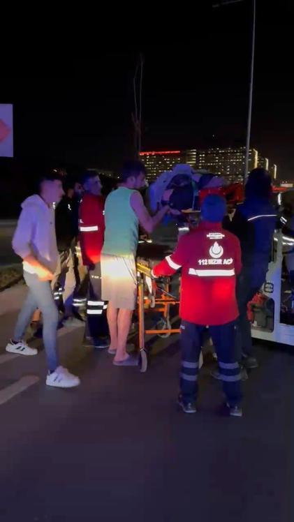 Başakşehir’de inşaatta elektrik akımına kapılan işçi hastaneye kaldırıldı