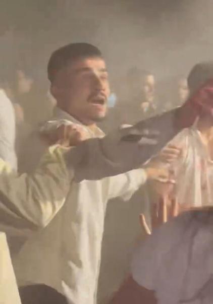 Balkan Panayırında iki grup arasında tekme-tokat kavga kamerada