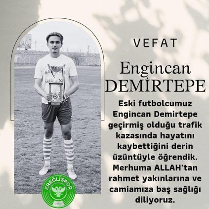 Ereğlispor’un eski futbolcusu kazada hayatını kaybetti