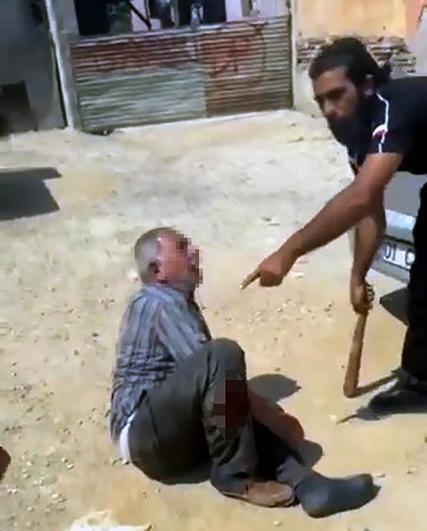 Gençleri dövüp serbest kalan şüpheli, mahalledeki başka bir kişiyi de darbetmiş