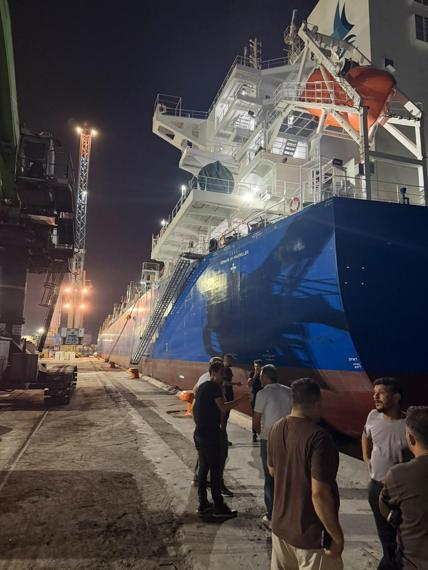 Mersin Limanında geminin altına gizlenmiş 350 kilo kokain ele geçirildi