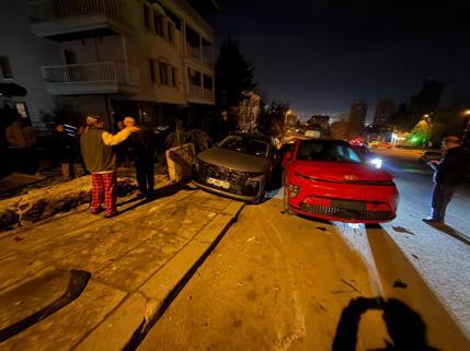 Kamyonla 3 araca çarpıp kaçtı; o anlar kamerada
