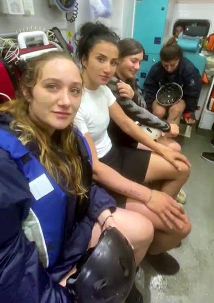 Parkur bitişini kaçırıp kaybolan 4 kadın rafting sporcusu Melen Barajında bulundu