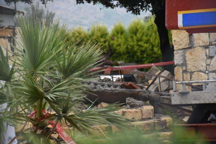 Dekoratif kemerin altında kalan çiftin öldüğü olayda yeni görüntüler