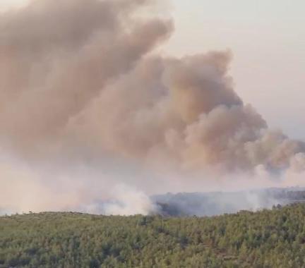 Silifke’deki orman yangını kontrol altında