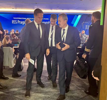 Savunma Sanayii Başkanı Görgün, NATO Genel Sekreteri Rutte ile görüştü