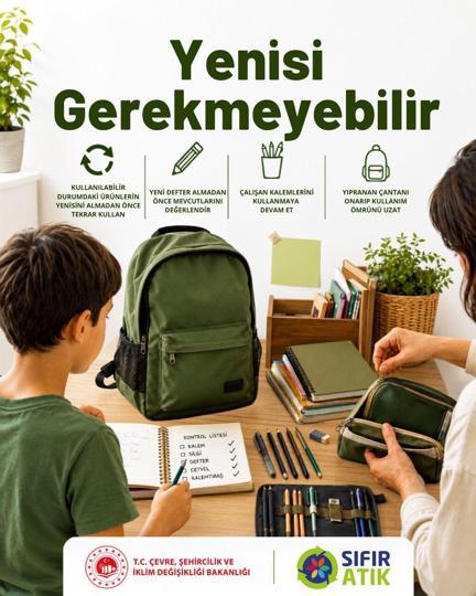 Bakan Kurum: Sıfır Atık Projemizi okullarımızda daha da yaygınlaştırıyoruz