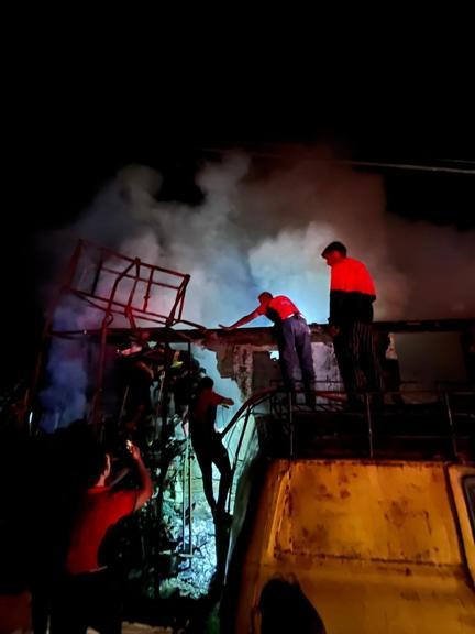 Ahşap evde çıkan yangında babaanne ile torunu öldü