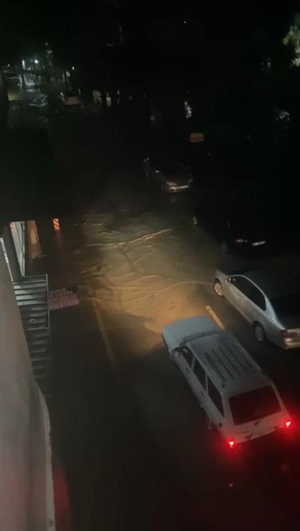 Osmaniyede 2 kişinin öldüğü selin ilk anları cep telefonu kamerasında
