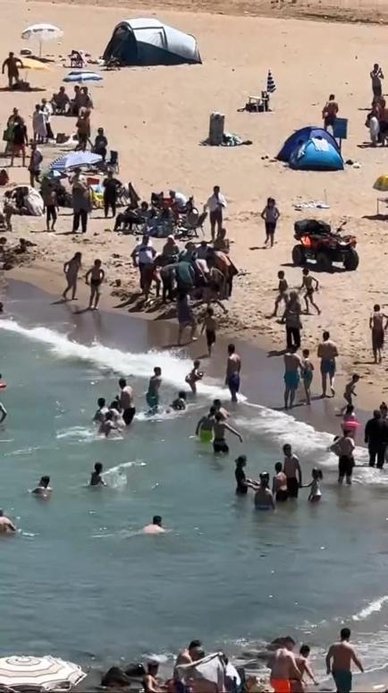 Sarıyerde boğulma tehlikesi geçiren kişi hastaneye kaldırıldı