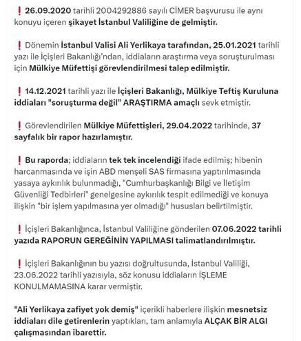 Bakan Yerlikaya: Yaptıkları tam anlamıyla alçak bir algı çalışmasından ibarettir