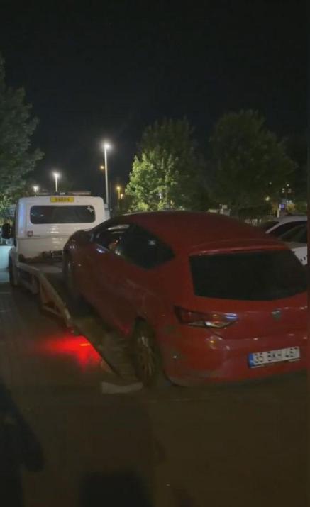 Pendikte caddede drift atan ehliyetsiz sürücüye 220 bin lira ceza