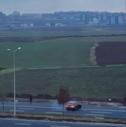 Drift yapan sürücünün ehliyetine el konuldu, 46 bin TL ceza kesildi