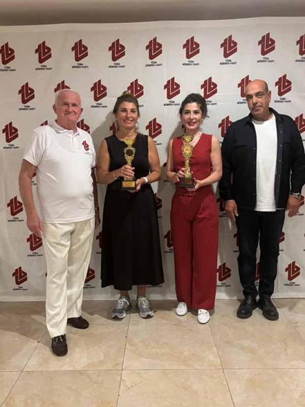 Türk Böbrek Vakfı’nın bu yıl üçüncüsünü düzenlediği Cumhuriyet Tenis Turnuvası sona erdi