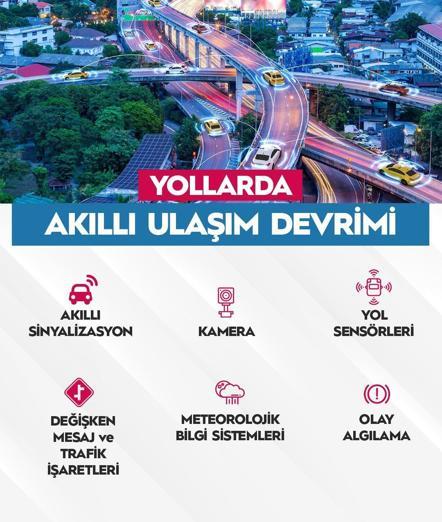 Akıllı ulaşım projesi 2026da tamamlanacak