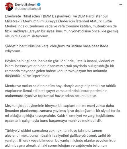 Siyasilerden Özgür Özele yönelik saldırıya tepki