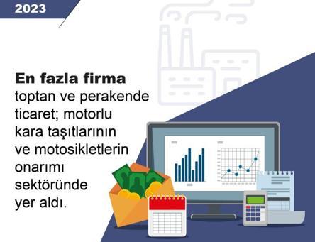 TÜİK: 2023te firmaların aktif büyüklüğü 39,4 trilyon lira oldu