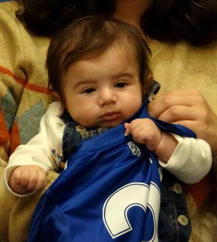 Erzurumspordan SMA hastası Teoman bebeğe destek