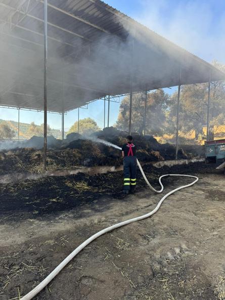 Ödemişteki yangın bölgesinde kız çocuğundan itfaiye ekibini duygulandıran not