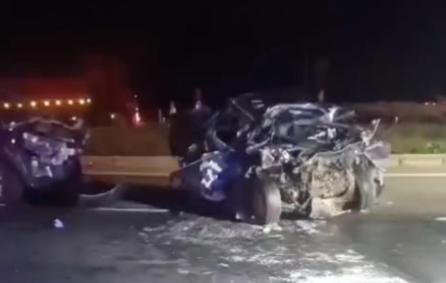 Tekirdağda 3 aracın karıştığı kazada 2 kardeş öldü