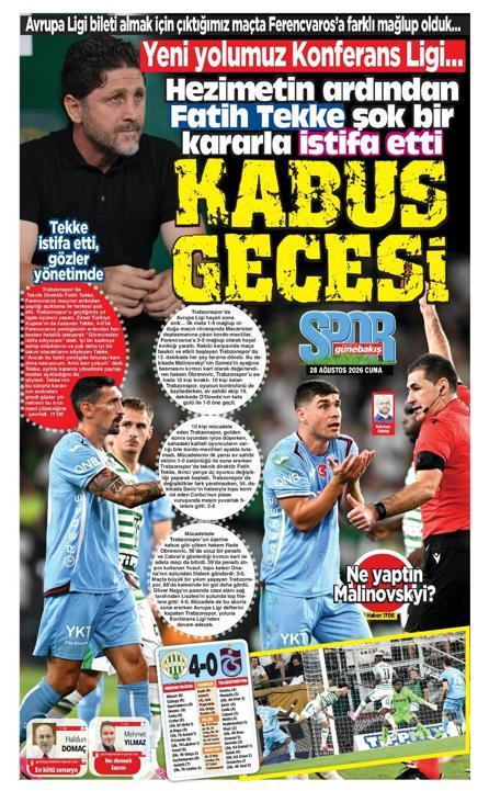 Trabzonspor, Avrupa macerasına Konferans Ligi’nde devam edecek
