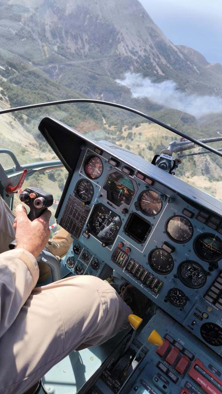 Çanakkalede çıkan orman yangını 1 saatte kontrol altına alındı