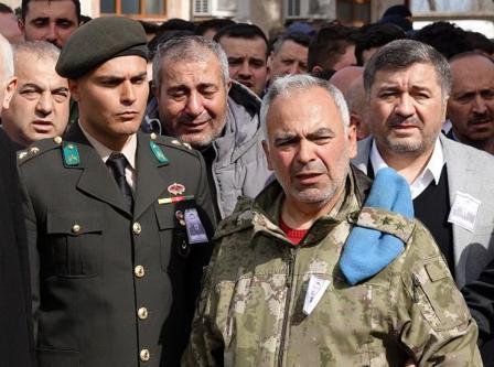 Rönesans Rezidansta hayatını kaybeden üsteğmen için Giresunda tören