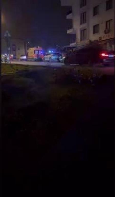 Beylikdüzünde otomobilin çarptığı motokurye hayatını kaybetti